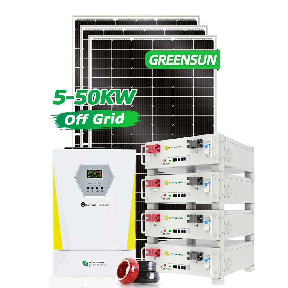 Off-Grid Hybrid Solar Systems from 5kW to 20kW